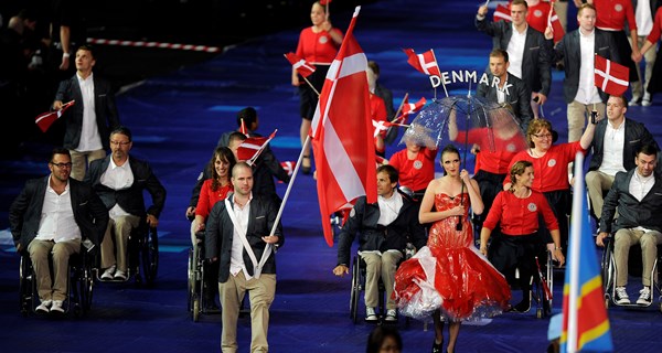 Danmark til de Paralympiske Lege i Rio 2016. Foto: Lars Møller