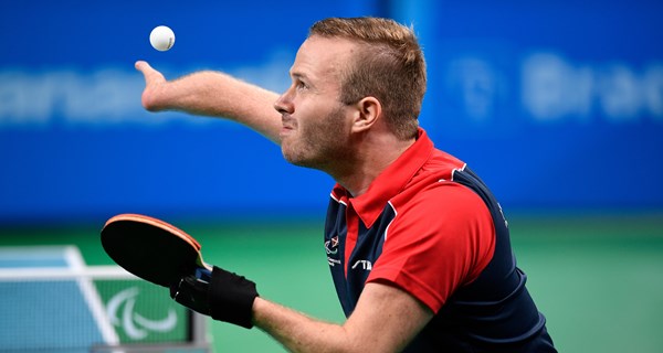 Peter Rosenmeier, der vandt PL-guld i Rio 2016, glæder sig over støtten fra Østifterne. Foto: Lars Møller