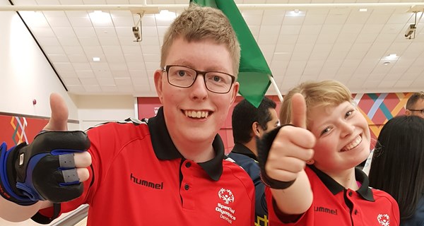 World Summer Games blev en succes for Andreas der vandt sølv i double med klubkammeraten Ida Marie Jakobsen.