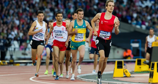 Christoffer Vienberg til VM i para-atletik i 2017. Foto: Helene Wiesenhaan