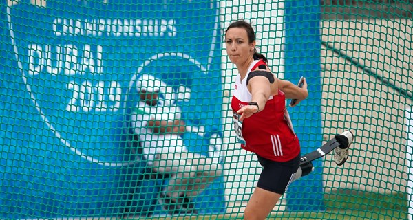Kristel Walther kan forhåbentlig blande sig i medaljekampen i diskos ved EM i para-atletik i Polen, der indledes tirsdag dag den 1. juni 2021. Arkivfoto: Helene Wiesenhaan.