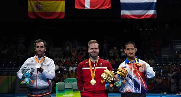 Peter Rosenmeier vandt guld ved PL i Rio 2016. Foto: Lars Møller