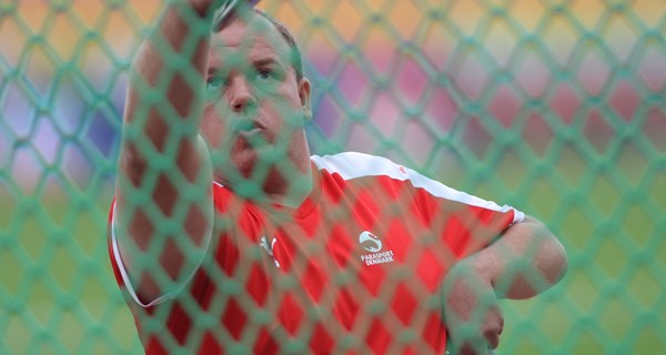 Ronni Jensen har deltaget ved de Paralympiske Lege i både både 2012 i London og i 2016 i Rio. Nu jagter han en billet til legene i Tokyo næste år. Arkivfoto: Karl Nilsson.