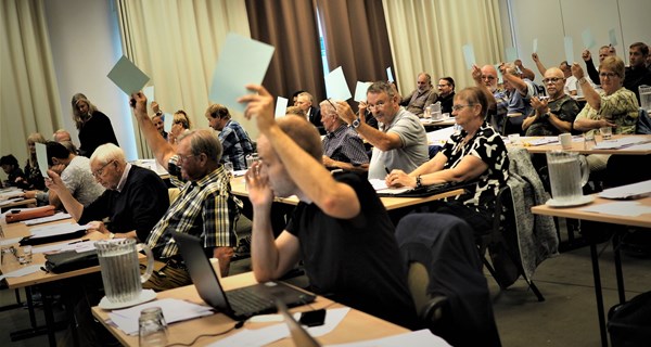Der var opbakning til bestyrelsens oplæg
