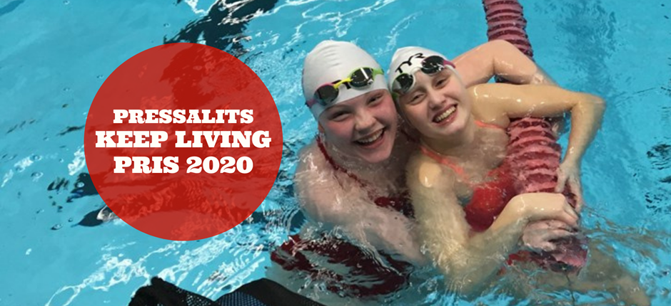 Talentholdet i svømning er en af de nominerede kandidater til Pressalits Keep Living-pris 2020.