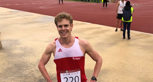 Christian Lykkeby vandt T46 1.500 m i Tunis.