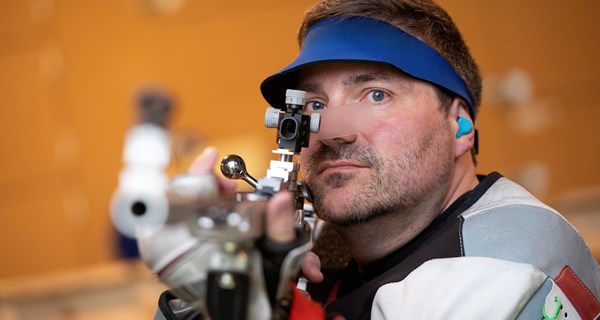 foto: Thomas Sjørup - Jens Frimann er blandt de fem danske skytter, der stiller op ved World Cup i Châteauroux