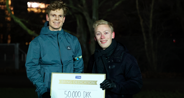 Christian Lykkeby Olsen (t.v.) er en af de store talenter i dansk parasport og arbejder benhårdt og dedikeret for at opnå kvalifikation til de Paralympiske Lege i Paris 2024.