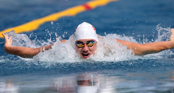 Svømmer Alexander Hillhouse præsterede flot ved Global Games og vandt fem medaljer til Danmark.