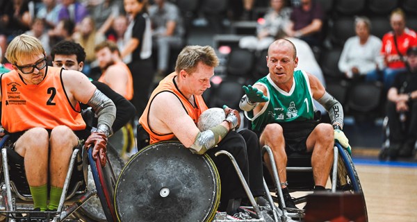 Odense Valhalla Warriors og Viborg Full Pull deltager i Murderball Cup. Foto: Jaroslaw Knapek