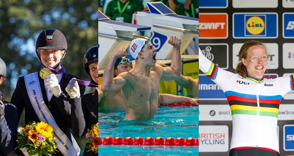Tobias Thorning Jørgensen, Alexander Hillhouse og Emma Lund står bag forrygende danske sportsresultater i 2023.