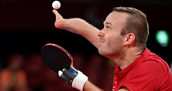 Peter Rosenmeier vandt karrierens første PL-sølvmedalje i Tokyo i 2021. Han har yderligere to guldmedaljer og to bronzemedalje ved de Paralympiske Lege. Foto: Lars Møller