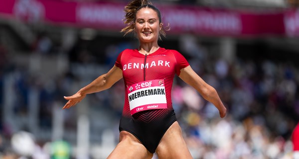 Bjørk Nørremark har haft en god optakt til PL i Paris med en 4. plads til VM i maj måned som det foreløbige højdepunkt. Foto: Fédération Française Handisport
