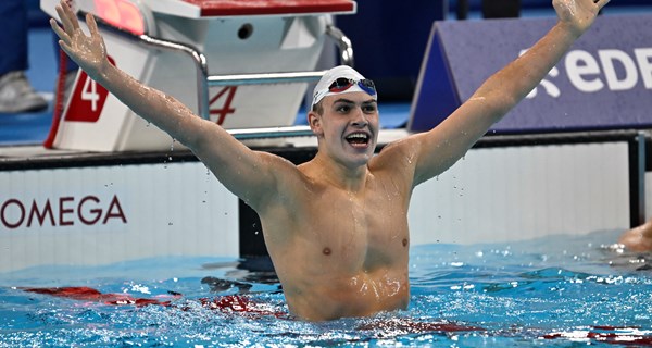 Alexander Hillhouse blev paralympisk mester i 100 m fly på første konkurrencedag ved PL i Paris. Foto: Lars Møller