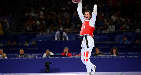 Lisa Kjær satte punktum for sin karriere med en PL-bronzemedalje i Paris. Foto: Lars Møller