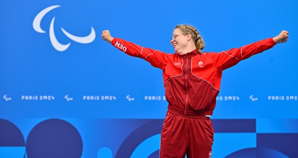 Emma Lund vinder bronze i enkelstart ved PL i Paris. Foto: Lars Møller