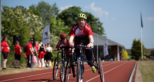 Den 18. januar kan du i Kolding prøve kræfter med FrameRunning og andre parasportsgrene. Foto: Niklas Thim