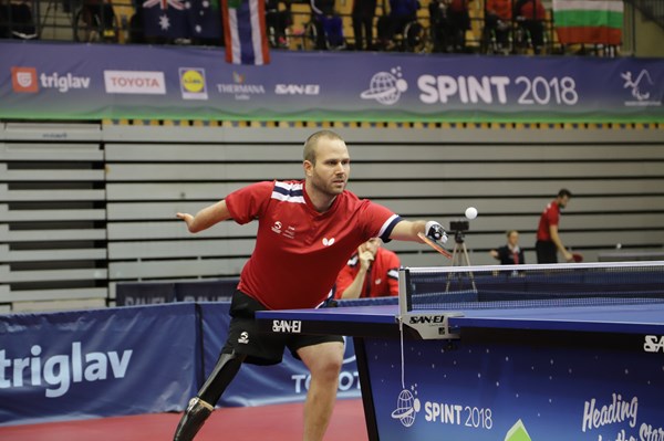 Peter Rosenmeier i VM semifinale