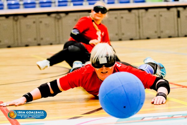 Goalball match ved EM