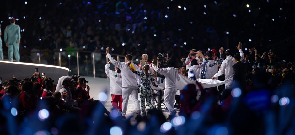 Åbningceremoni ved Special Olympics World Games i Abu Dhabi 2019. Foto: Special Olympics