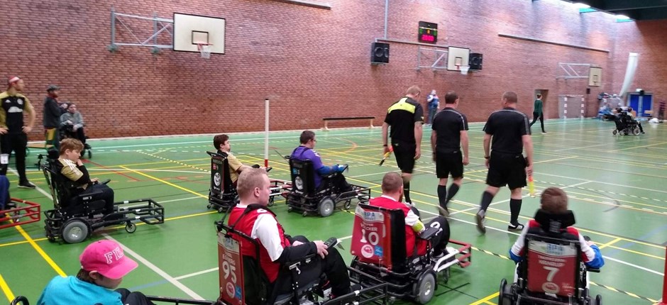 Marginaler afgjorde slutspillet i Powerchair Football