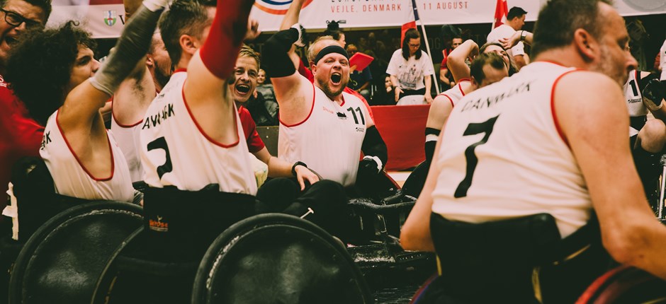 Landsholdet i kørestolsrugby er klar til EM-finalen og de Paralympiske Lege i Tokyo