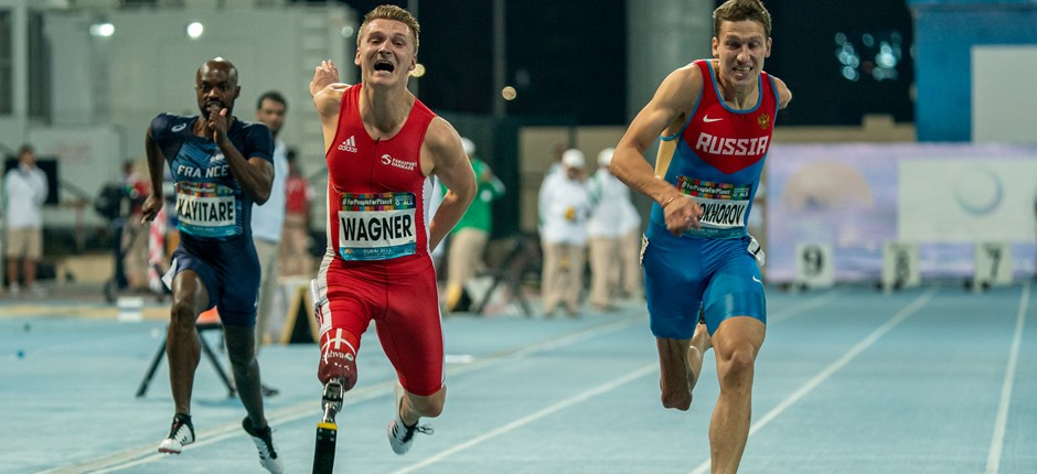 Daniel Wagner vinder VM-guld på 100 meter