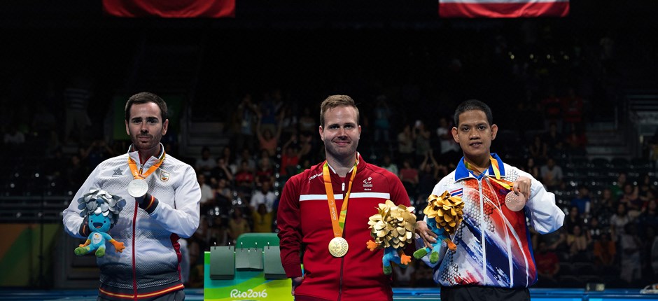 Peter Rosenmeier vandt guld ved PL i Rio 2016. Foto: Lars Møller