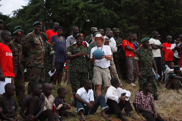 Ole på en tur til Uganda i 2014.