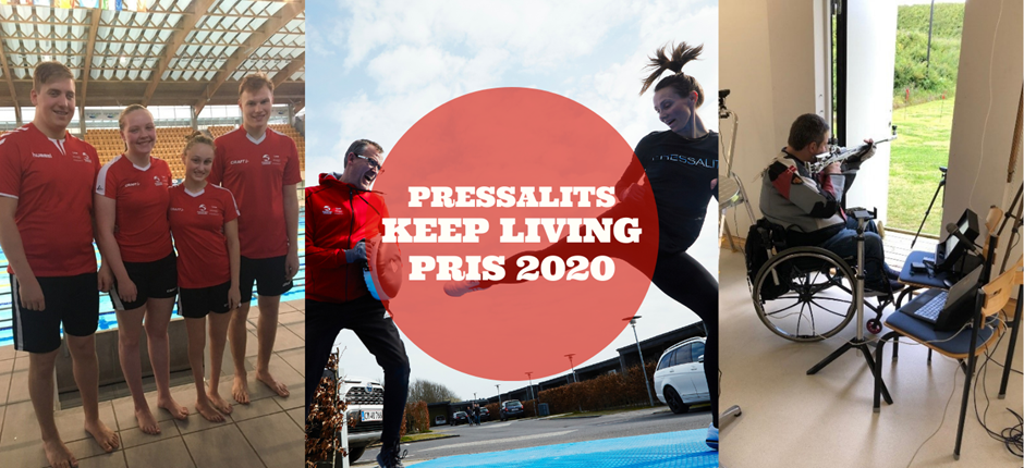 De tre nominerede kandidater til Pressalits Keep Living-pris 2020.