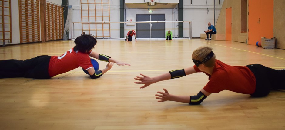 Det skal være lettere for børn og unge med synshandicap at finde et idrætstilbud. Arkivfoto: Martin Hungeberg.