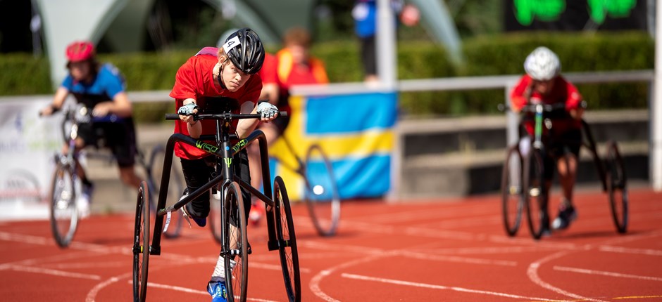 Frame Runneren er en løbecykel, der gør det muligt for mennesker med svært nedsat balance at løbe ved egen kraft. Foto: Thomas Sjørup.
