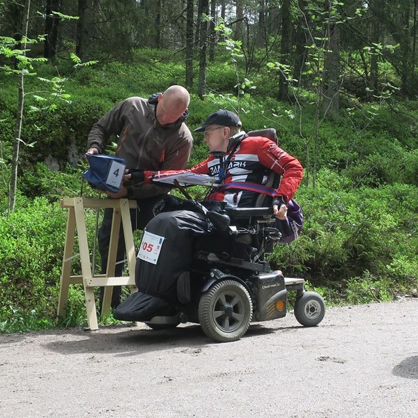 Præcisionsorientering giver personer med funktionsnedsættelse mulighed for at dyrke orienteringssporten.