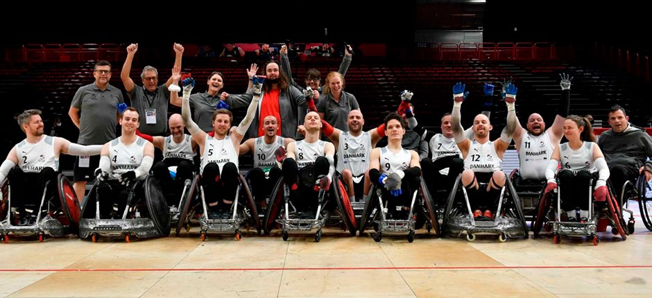 Landsholdet i kørestolsrugby tester VM-formen på Musholm 