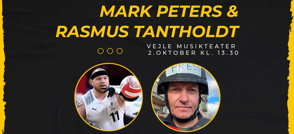 I krig og kørestolsrugby: Oplev Rasmus Tantholdt i samtale med Mark Peters