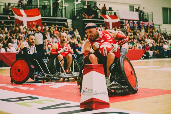 Leon Jørgensen ved EM i Vejle i 2019. Foto: Lars Emil Egeberg Simonsen.