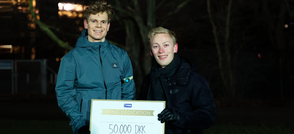 Christian Lykkeby Olsen (t.v.) er en af de store talenter i dansk parasport og arbejder benhårdt og dedikeret for at opnå kvalifikation til de Paralympiske Lege i Paris 2024.