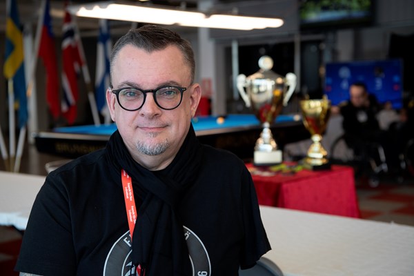 FIFH Malmøs sports manager Thomas Jönsson glæder sig over, at sporthallerne i Malmø igen er fyldt med parasport, efter to år med corona-aflysning.