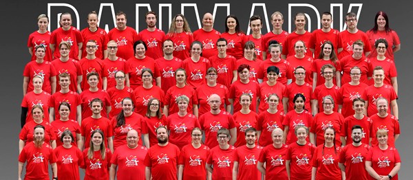 68 atleter er klar til at repræsentere Danmark i Berlin.