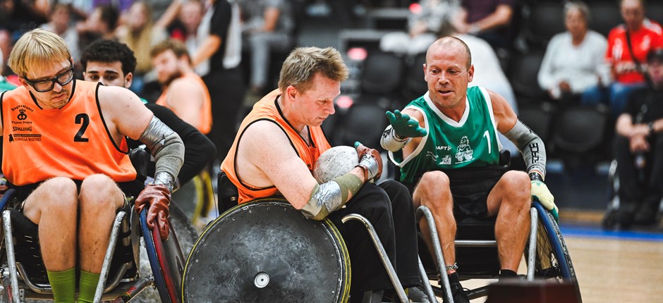 Kørestolsrugby-fest venter i Fredericia