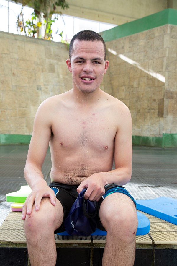 27-årige Luis drømmer om at kvalificere sig til de Paralympiske Lege i Paris 2024.