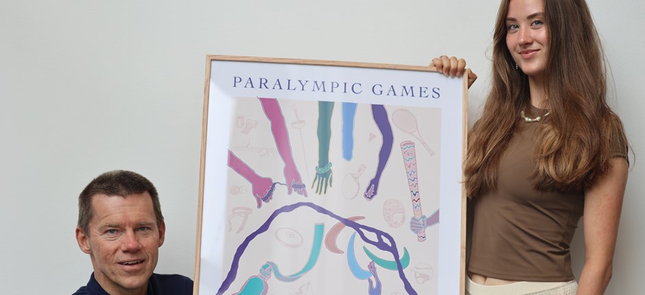 Køb den danske PL-plakat 2024 og støt para-atleterne til de Paralympiske Lege