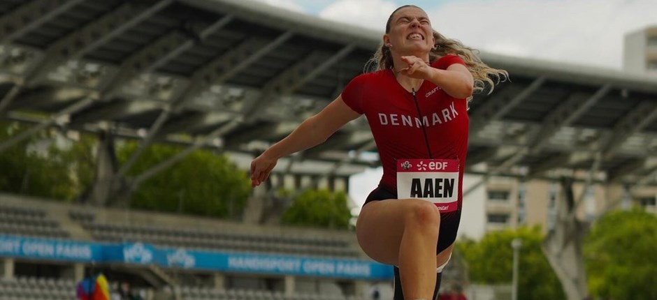 Længdespringer Emilie Aaen får debut ved PL i Paris