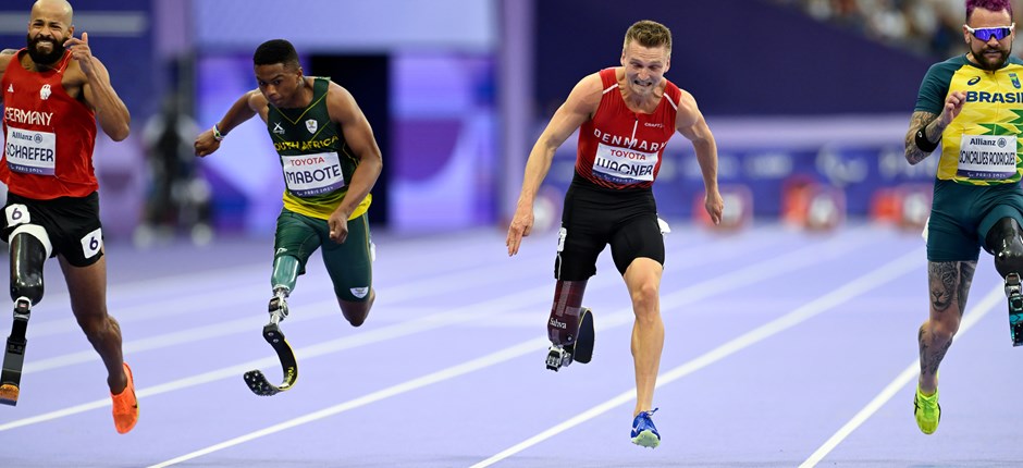 Fantastiske Wagner vinder sølv på 100 m