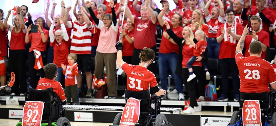 Danmark vinder EM-bronze i Powerchair Hockey