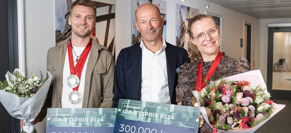 PL-stjerner hædret med KV Fondens Idrætspris 2024