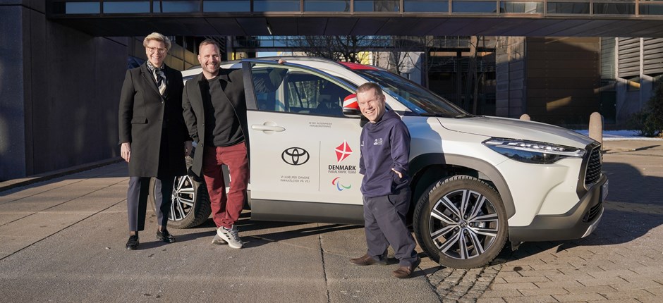 Toyota bliver ny toppartner for Parasport Danmark