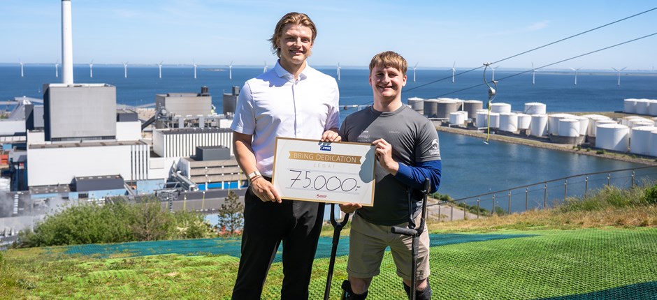 Sitskiløber Adam Nybo veksler græs til sne og sætter kurs mod PL