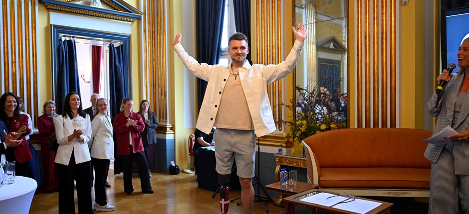 Paralympisk power på Amalienborg