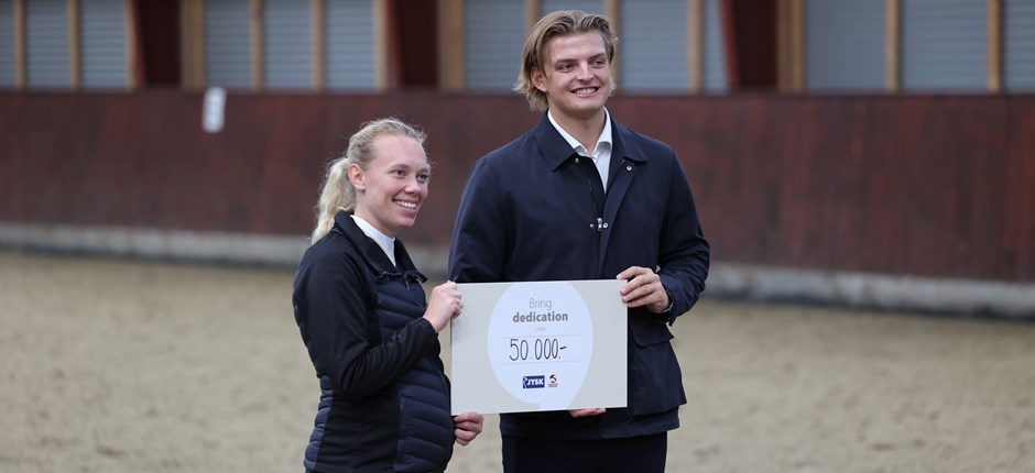 Katrine Kristensen hædres med JYSK-legat